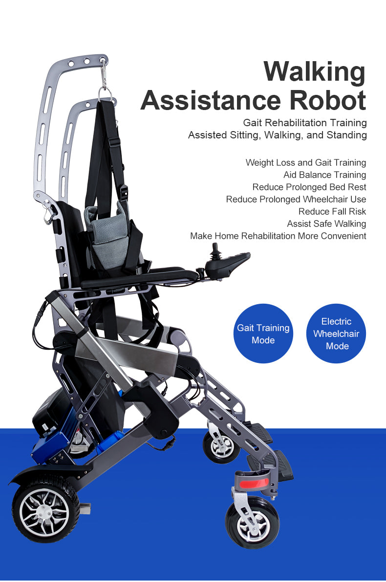 Smart Assistive Walking Robot – Dual Mode Sitting & Standing Mobility Device