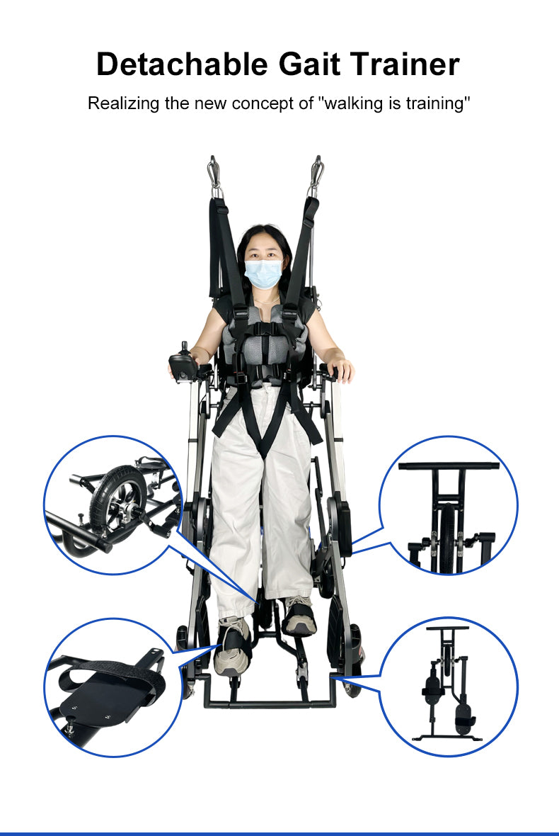 Smart Assistive Walking Robot – Dual Mode Sitting & Standing Mobility Device