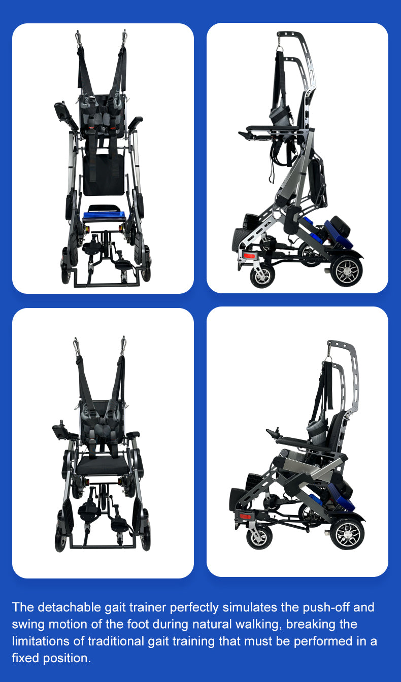 Smart Assistive Walking Robot – Dual Mode Sitting & Standing Mobility Device