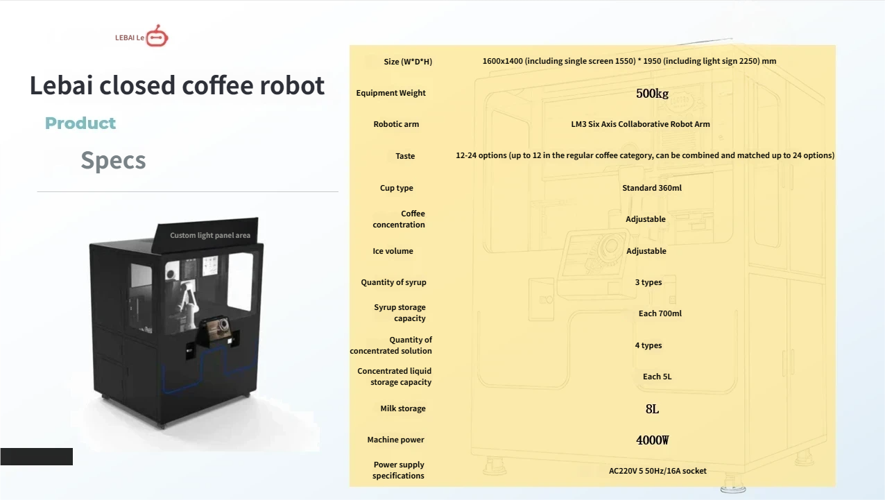 Coffee Robot | Automated Barista Robotic System
