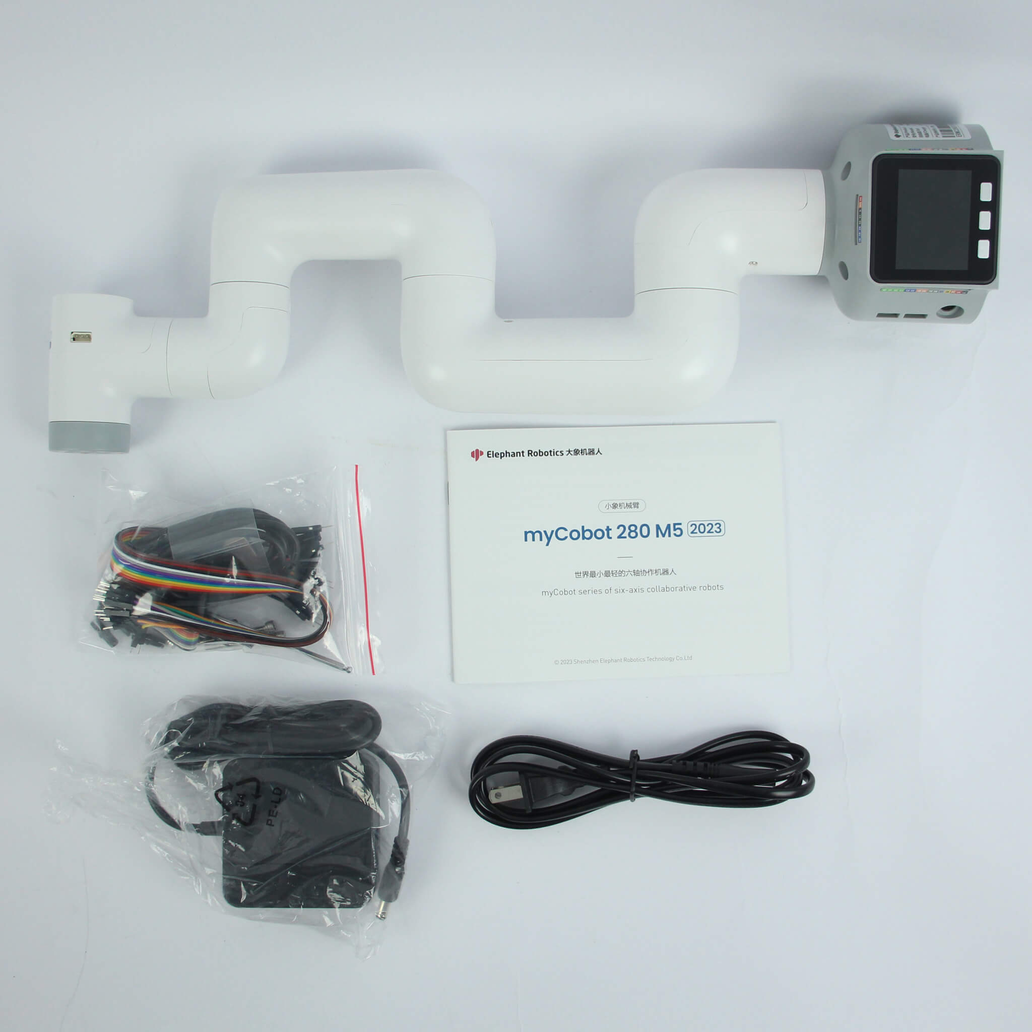 Elephant Robotics myCobot 280 M5Stack 2023 - 6 DOF Collaborative Robot ( Dual Screen Version)