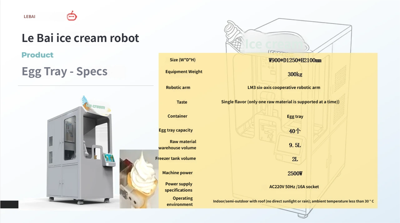 Ice Cream Robot | Automated Soft Serve Robotic System