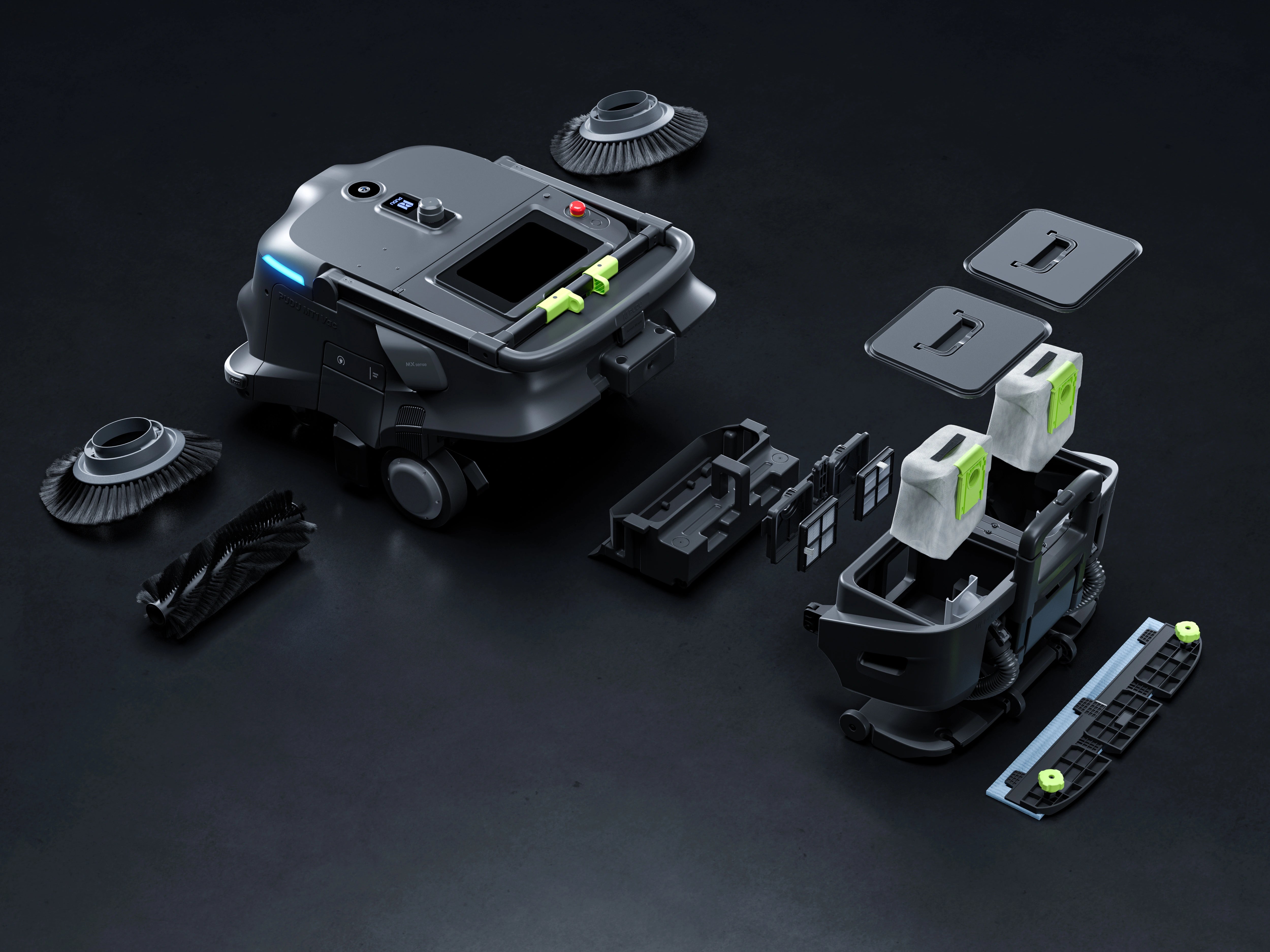 PUDU MT1 Vac Autonomous Vacuum Cleaning Robot - Commercial Floor Care