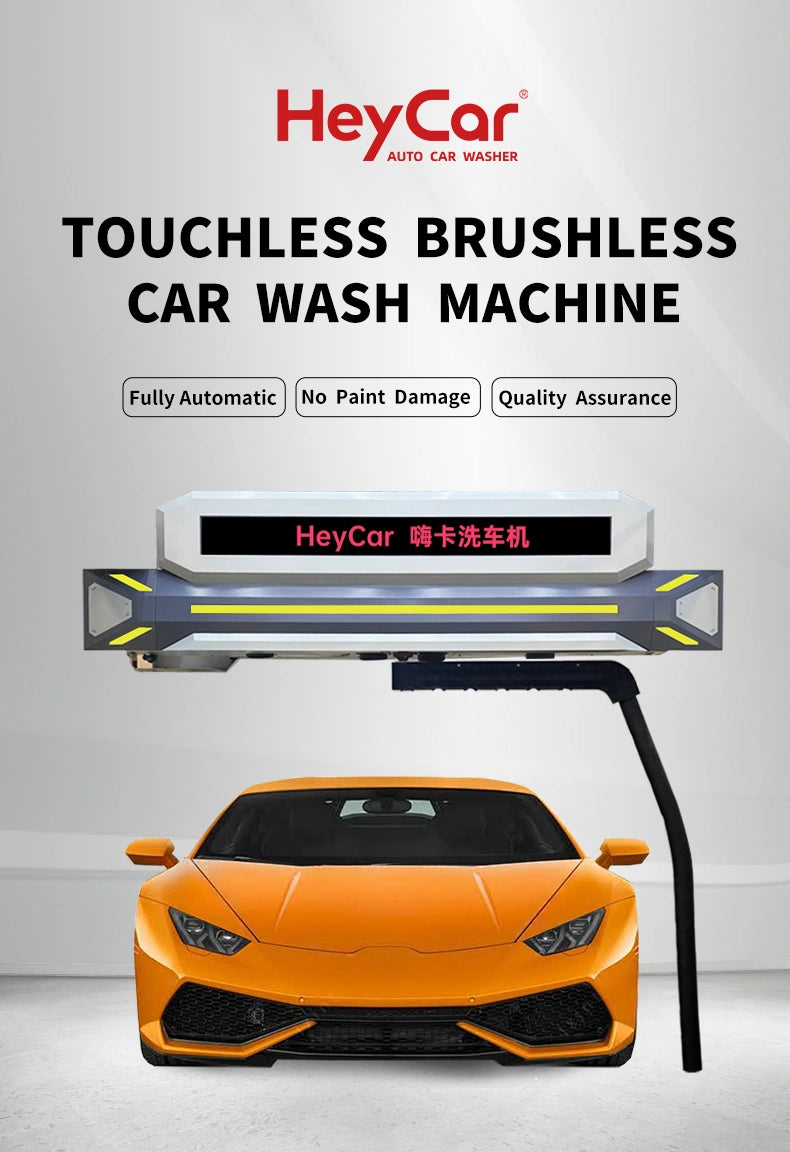 7 Series Touchless Car Wash Machine - Automatic Brushless System