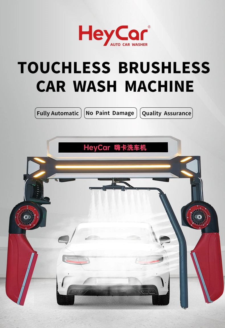 7S Series  Touchless Car Wash System - Automated Tunnel with Air Dryer & Wax