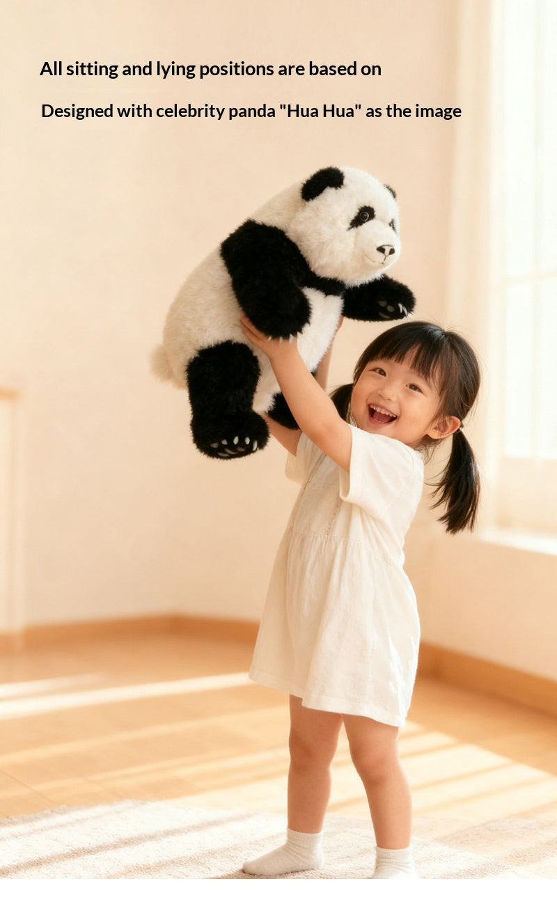 AI Panda Huahua XDT-174577 - Smart Learning Companion Robot for Kids with Free 4G & AI Voice Interaction