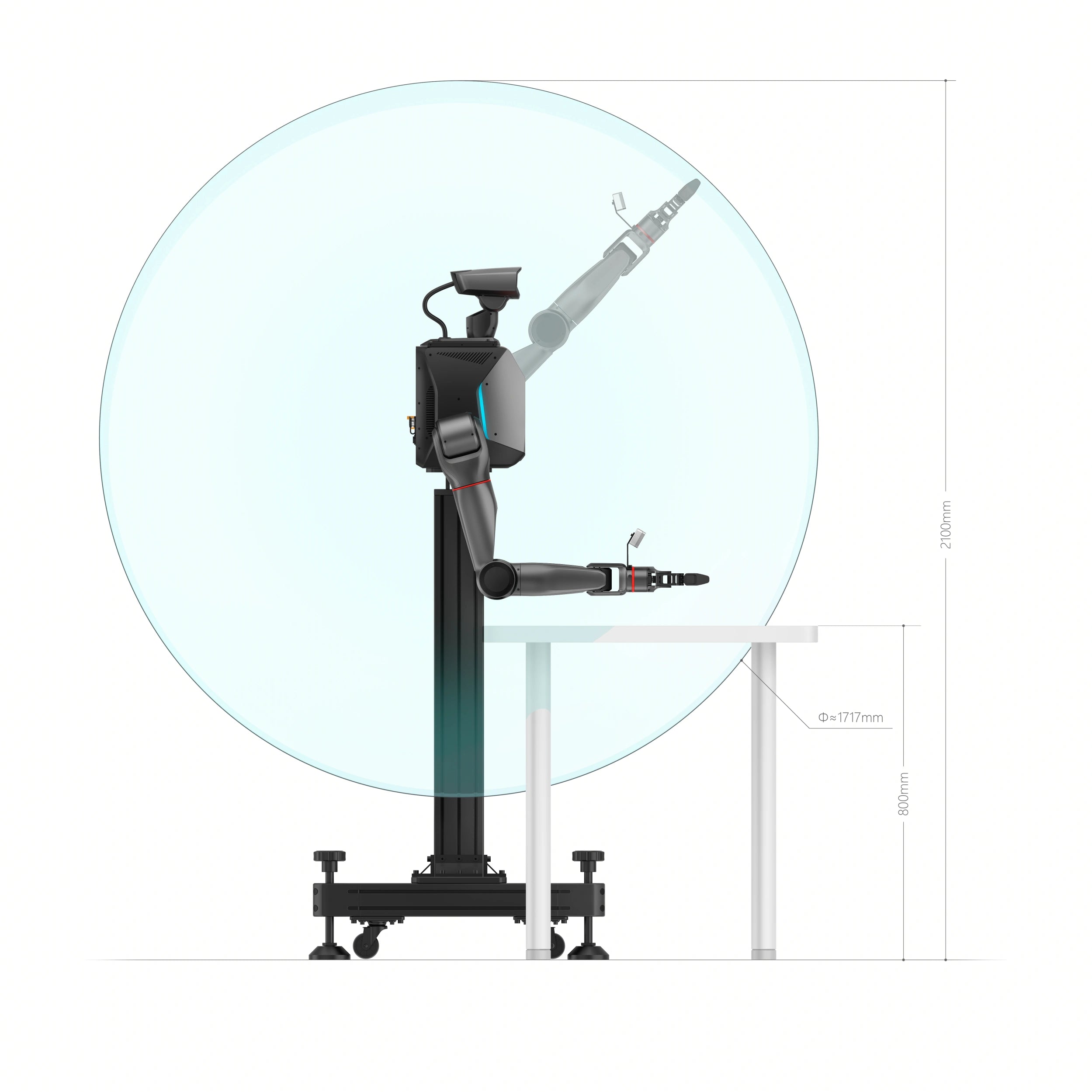 LimX Dynamics Multi-Form Embodied Robot TRON 2 Dual Arms