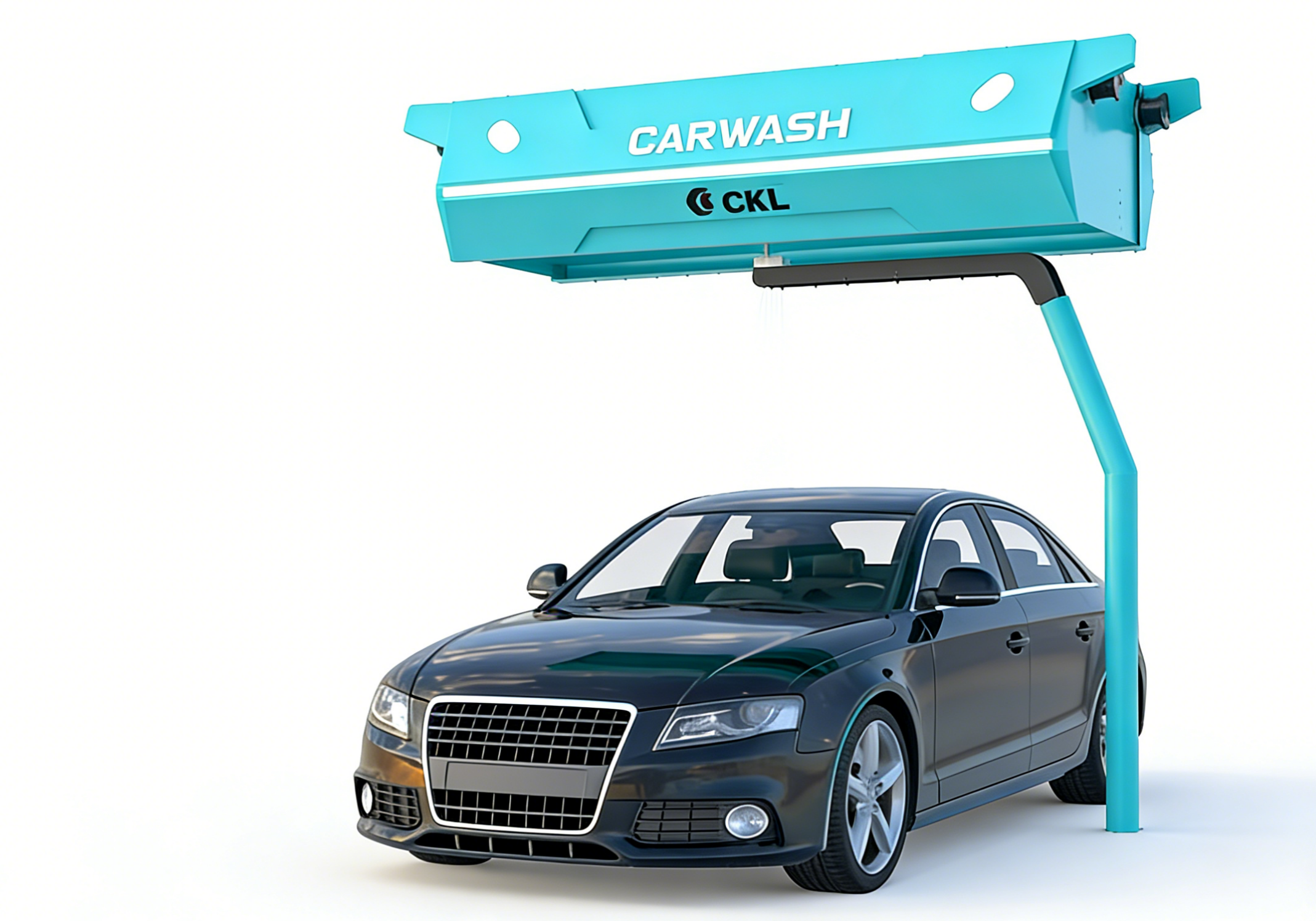 CL1000 Single-Arm Touchless Car Wash Machine | Automated Robotic Wash System