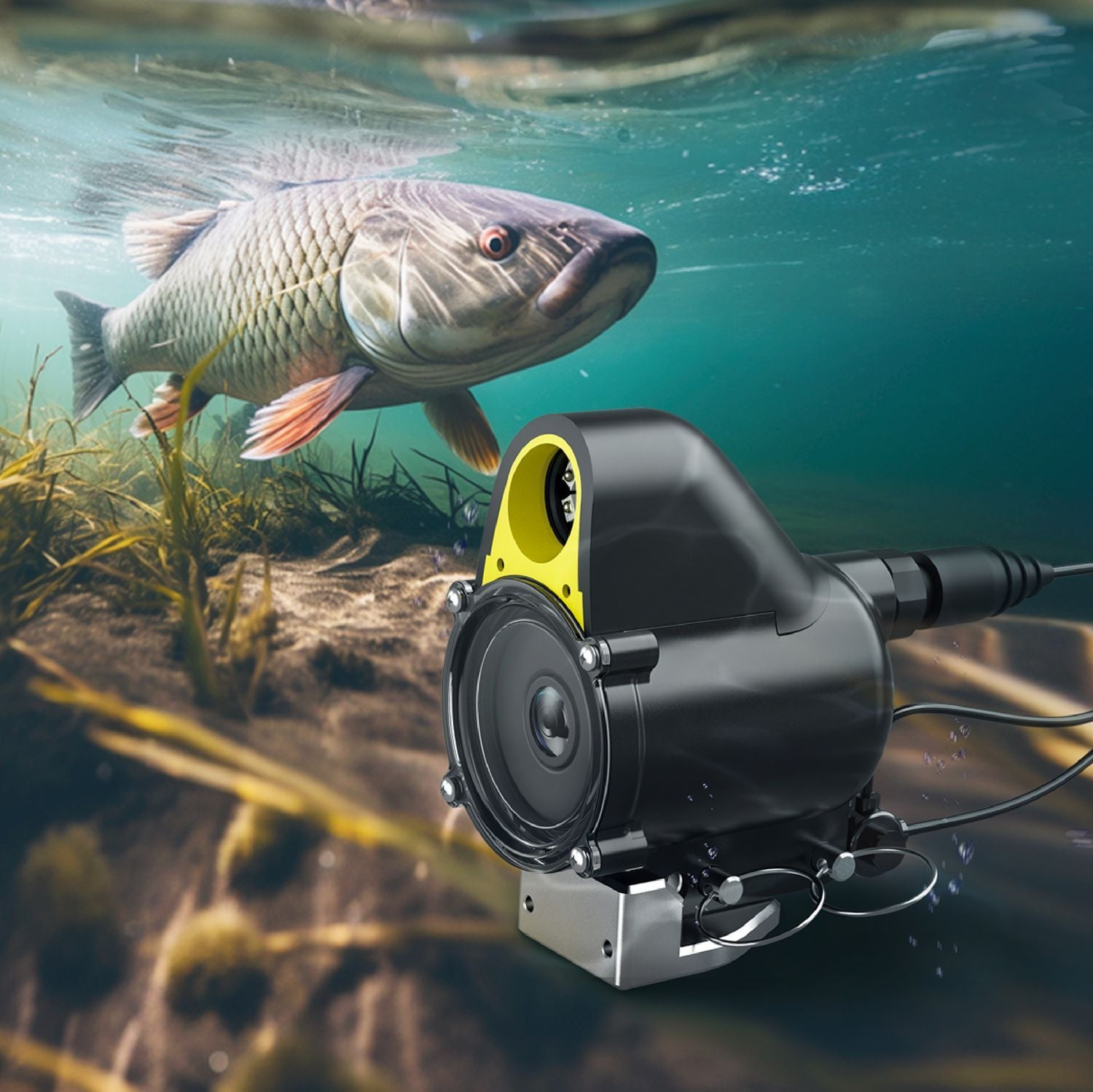 CanFish CF1 Artificial Intelligence Underwater Fishing Camera -1080P HD Fish Finder, Supports App Control