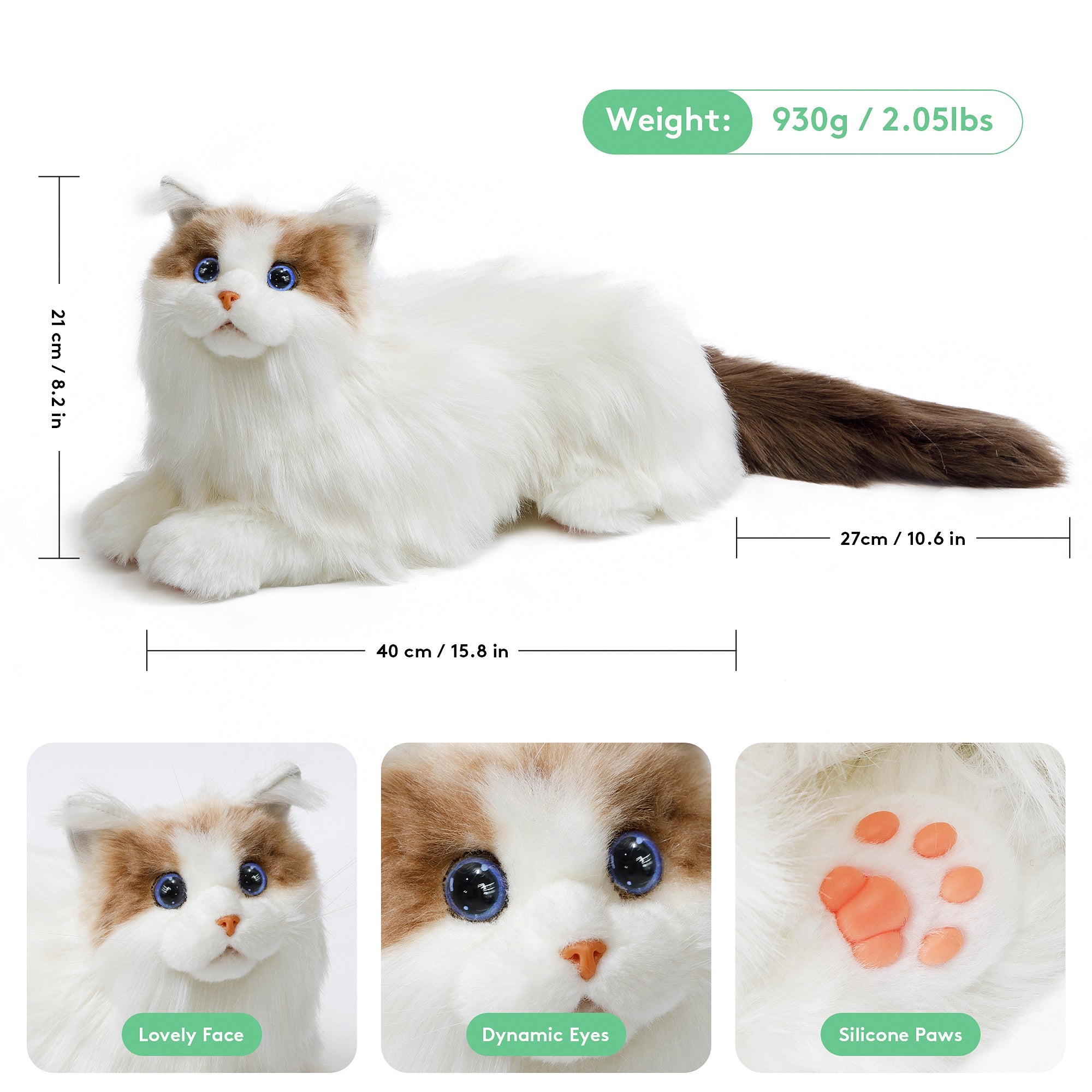 Elephant Robotics metaCat: Gift The Purr~Fect Companion Robotic Pet Cat Persian