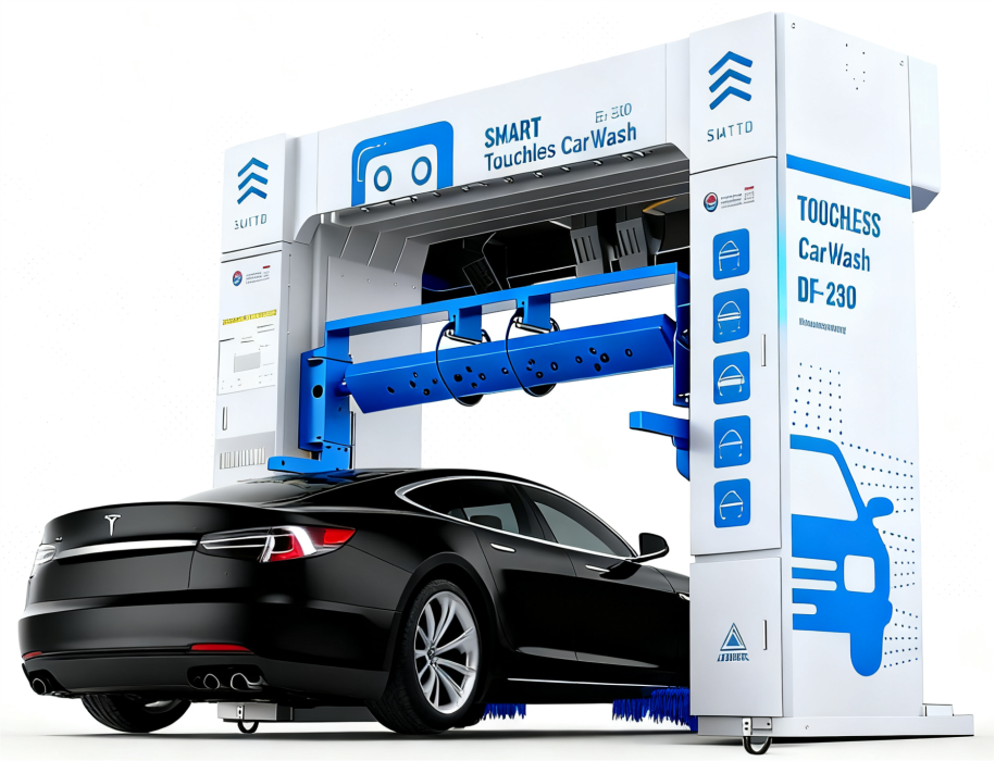 DF360 Gantry-Style Touchless Car Wash Machine | 360° Full-Coverage Automated Wash System