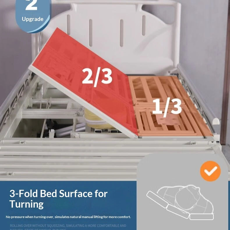 DU BANG New Model Voice-controlled Full-area Washing and Drying Nursing Bed