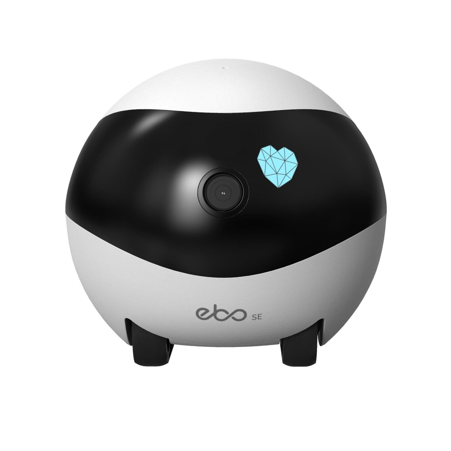 Enabot Intelligent Pet Companion Robot EBO SE Movable Home Camera for Wireless Remote Monitoring of Cats