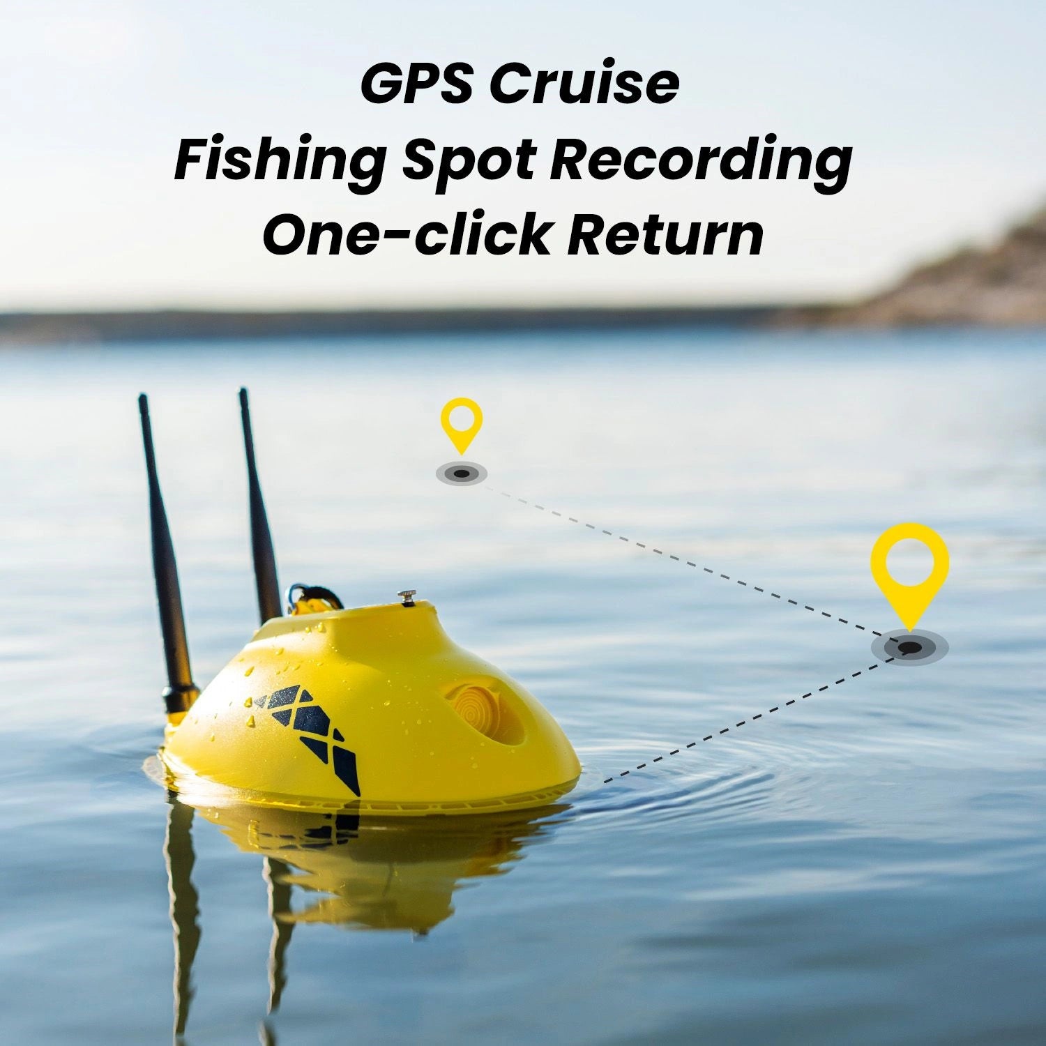 CanFish F1 PRO HD Underwater Fish Finder Drone with Camera | 360° Visual Fishing Sonar