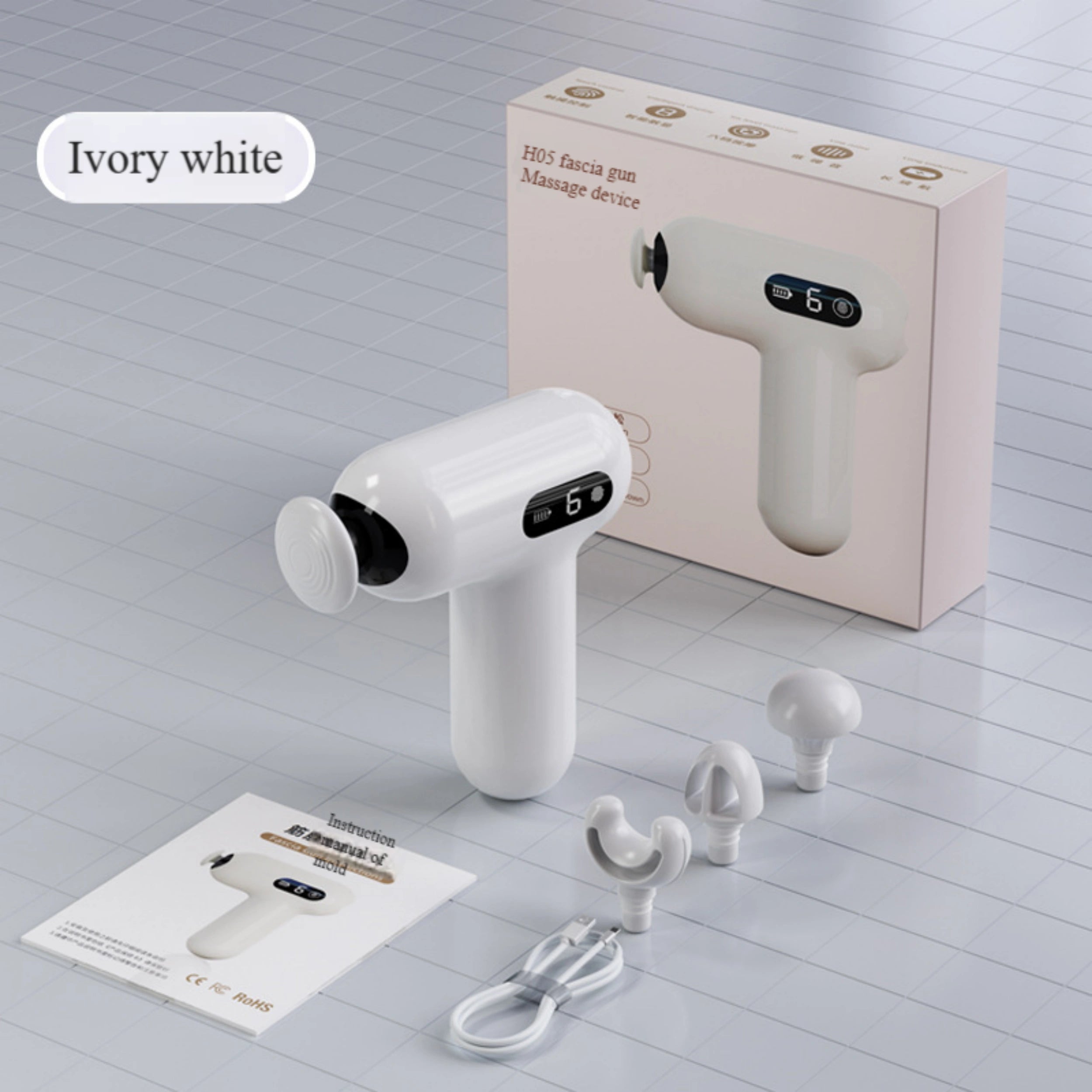 H05 Woodpecker Fascia Gun | Deep Tissue Massage | Muscle Recovery Device