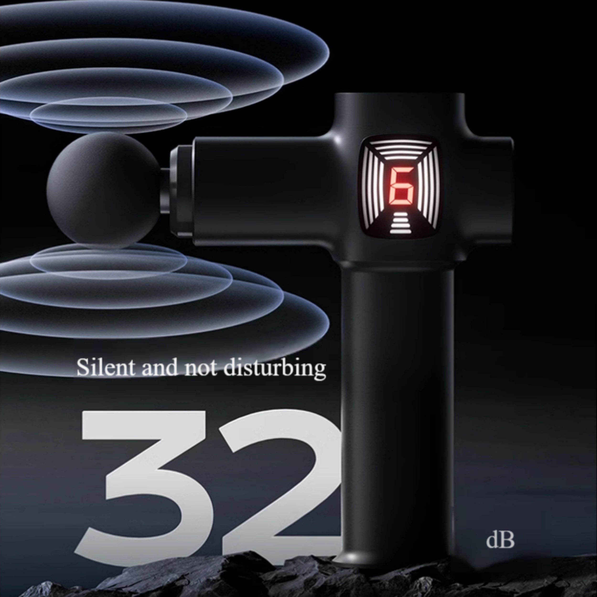 H15 Digital Display Fascia Gun | LCD Screen Massage Device | Muscle Recovery