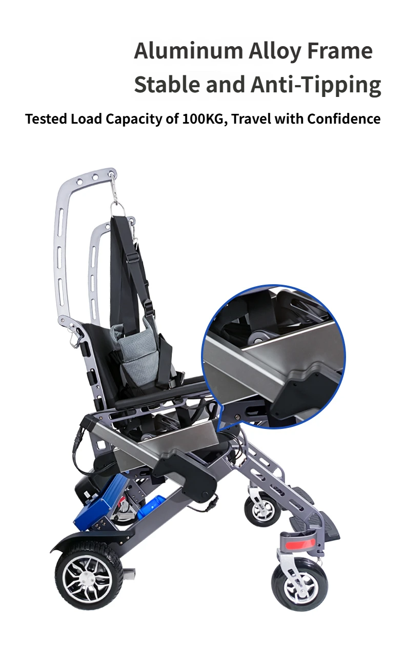 Smart Assistive Walking Robot – Dual Mode Sitting & Standing Mobility Device