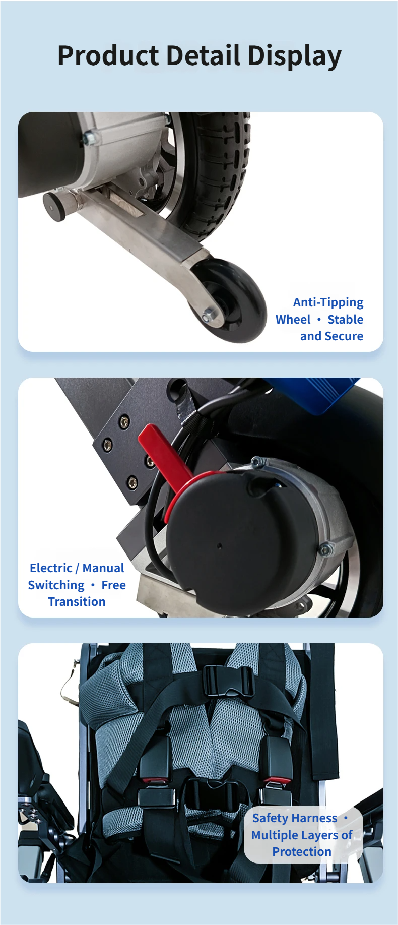 Smart Assistive Walking Robot – Dual Mode Sitting & Standing Mobility Device