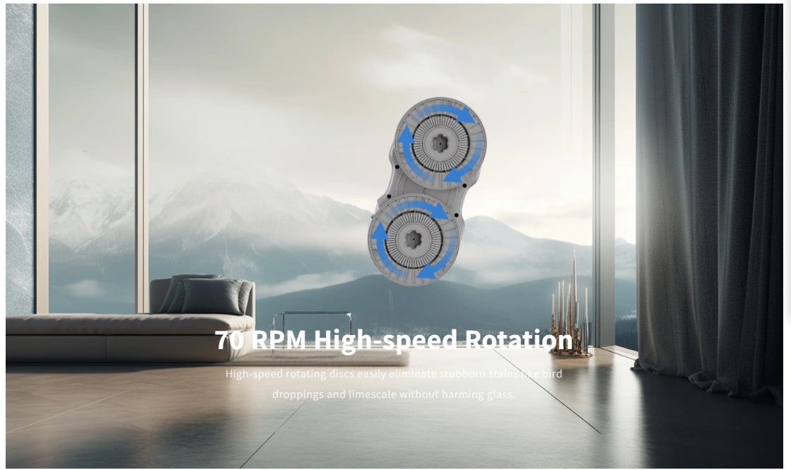 HUTT AI Frequency Window Cleaning Robot HUTT C7