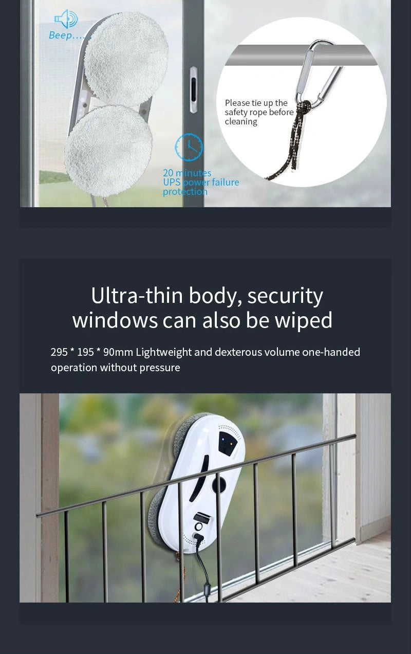 KYD-02 Ultra-Thin Smart Window Cleaning Robot