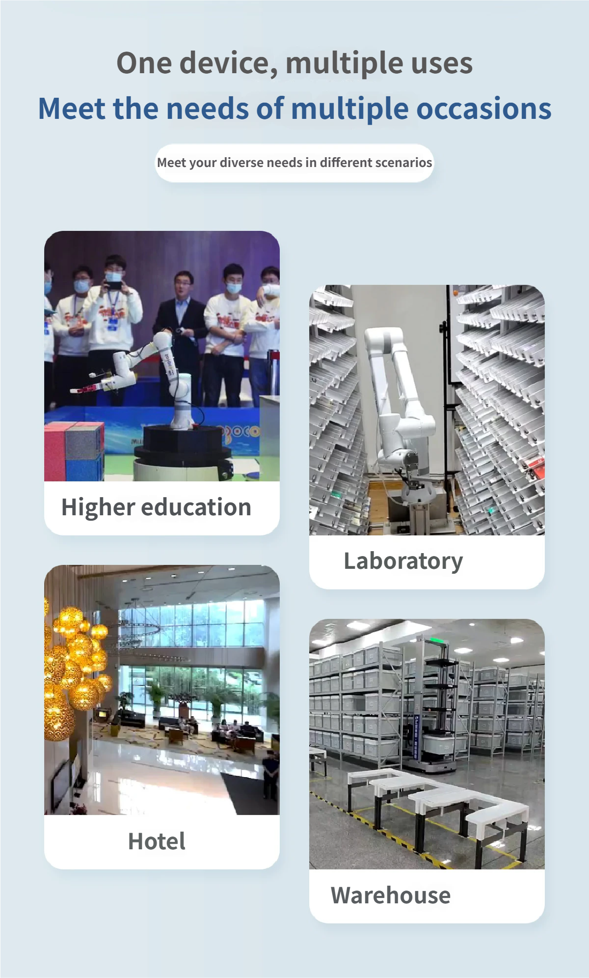 LM3 UP Composite Collaborative Robot | Mobile Robot Arm