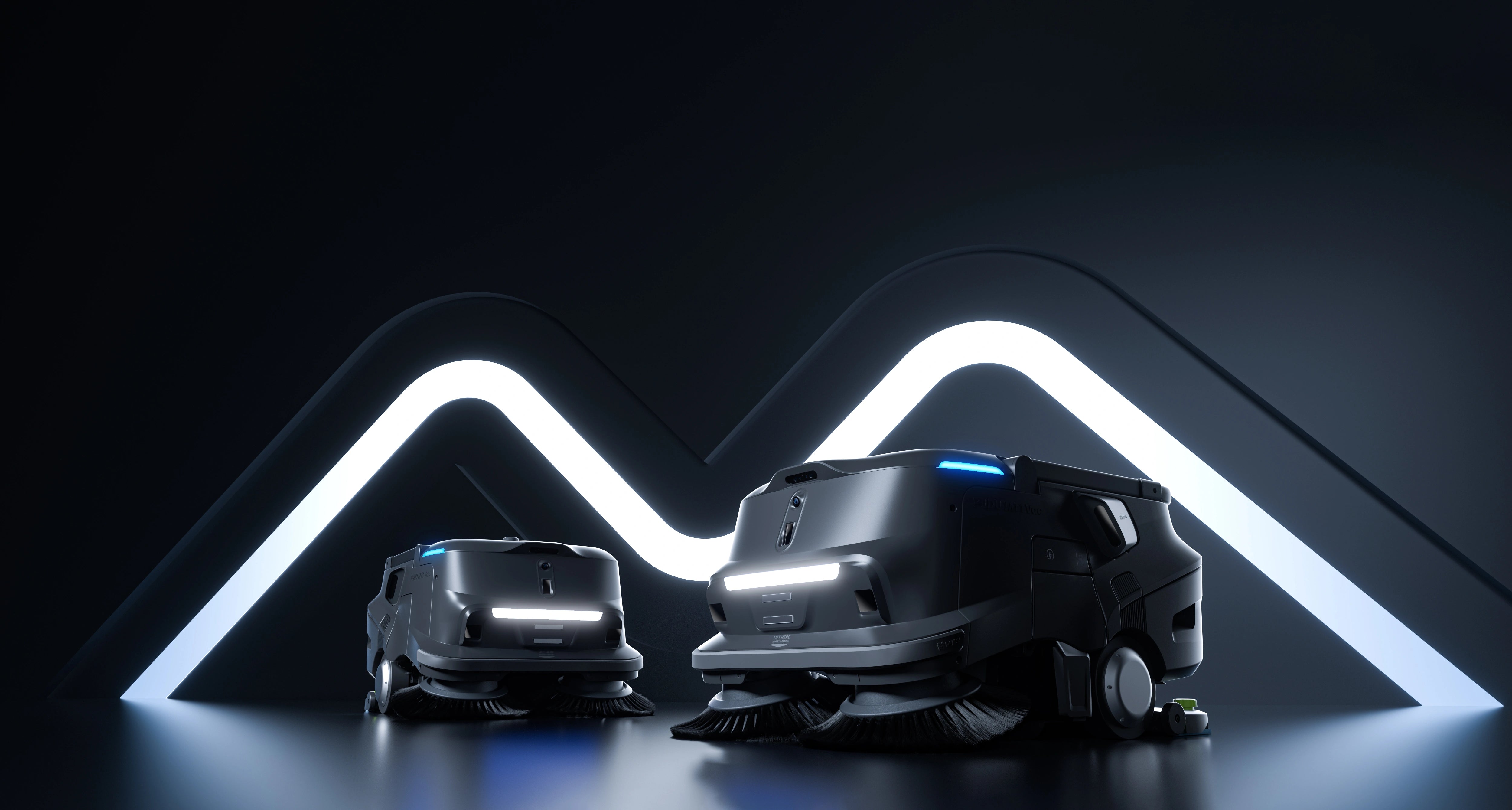 PUDU MT1 Vac Autonomous Vacuum Cleaning Robot - Commercial Floor Care