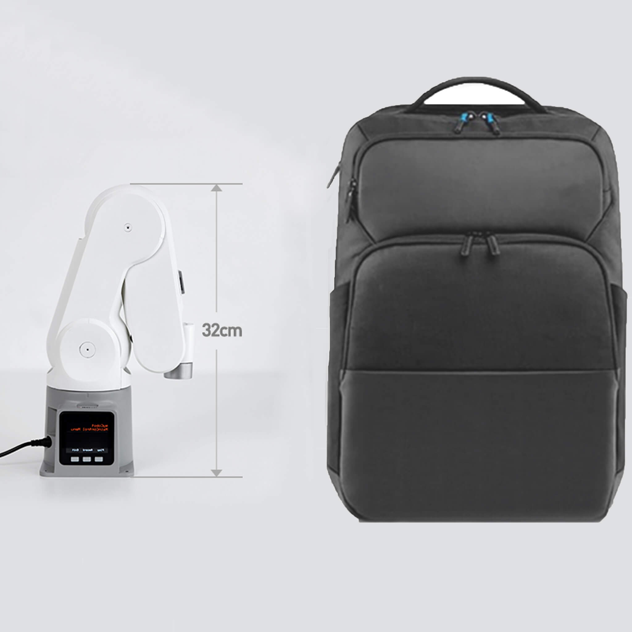 Elephant Robotics myPalletizer 260 M5Stack - The Most Compact 4-Axis Robotic Arm (Dual Screen Version)