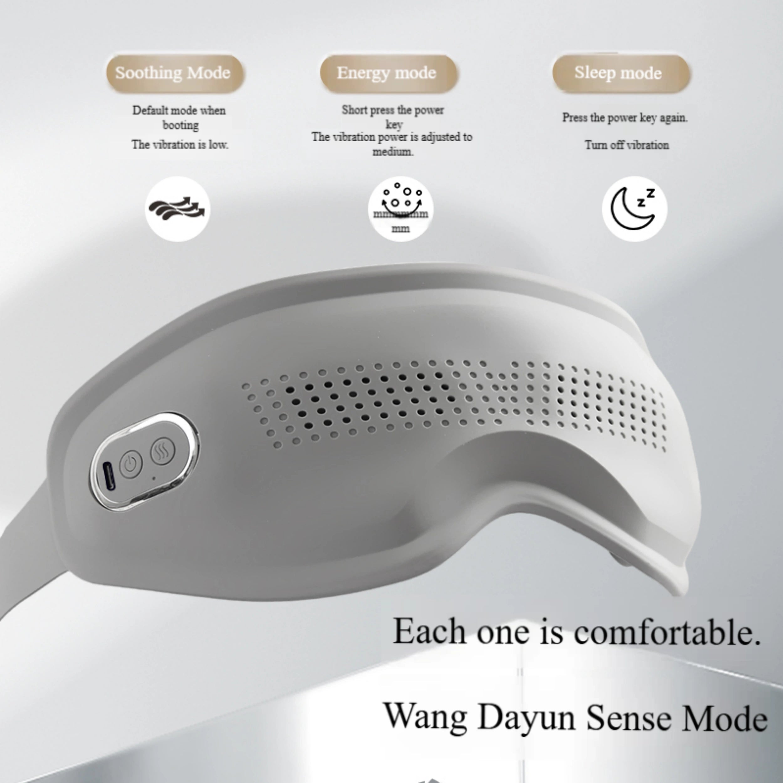 N006 Eye Mask | Heat Therapy Sleep Mask | Relaxation & Eye Care Device