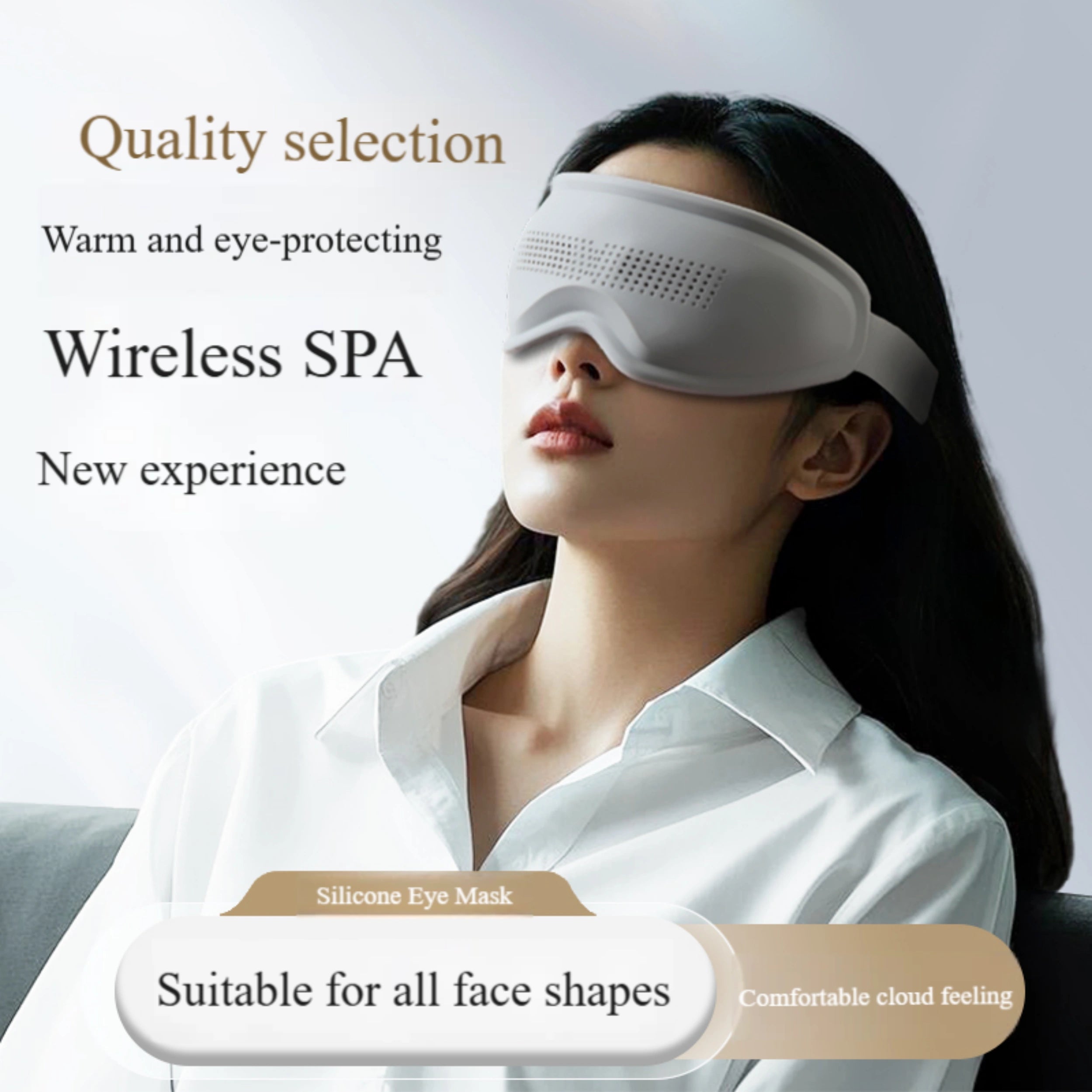 N006 Eye Mask | Heat Therapy Sleep Mask | Relaxation & Eye Care Device