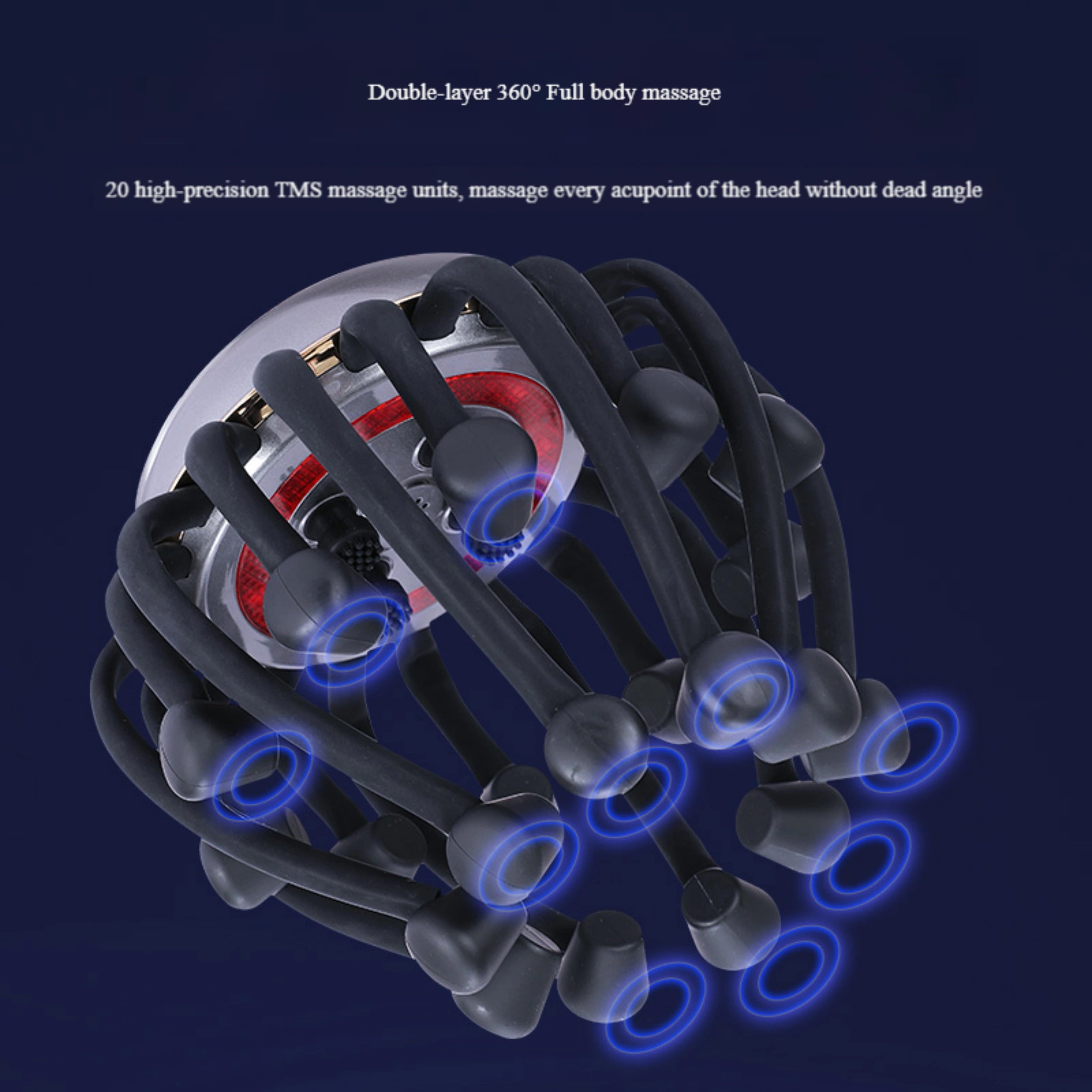 OS-701 Head Massager | Scalp Massage Device | Stress Relief & Relaxation