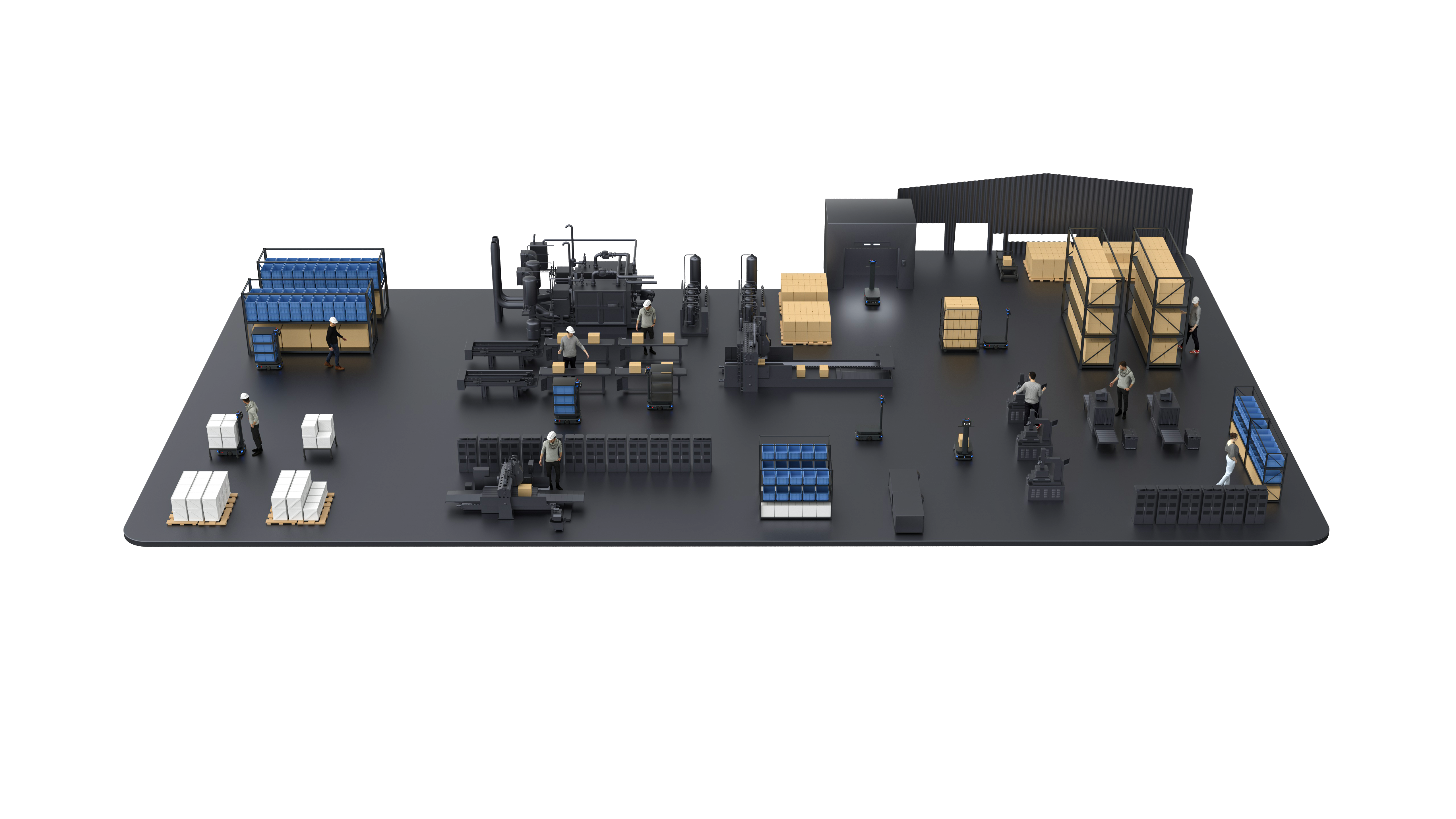 PUDU T300 Standard Industrial Delivery Robot