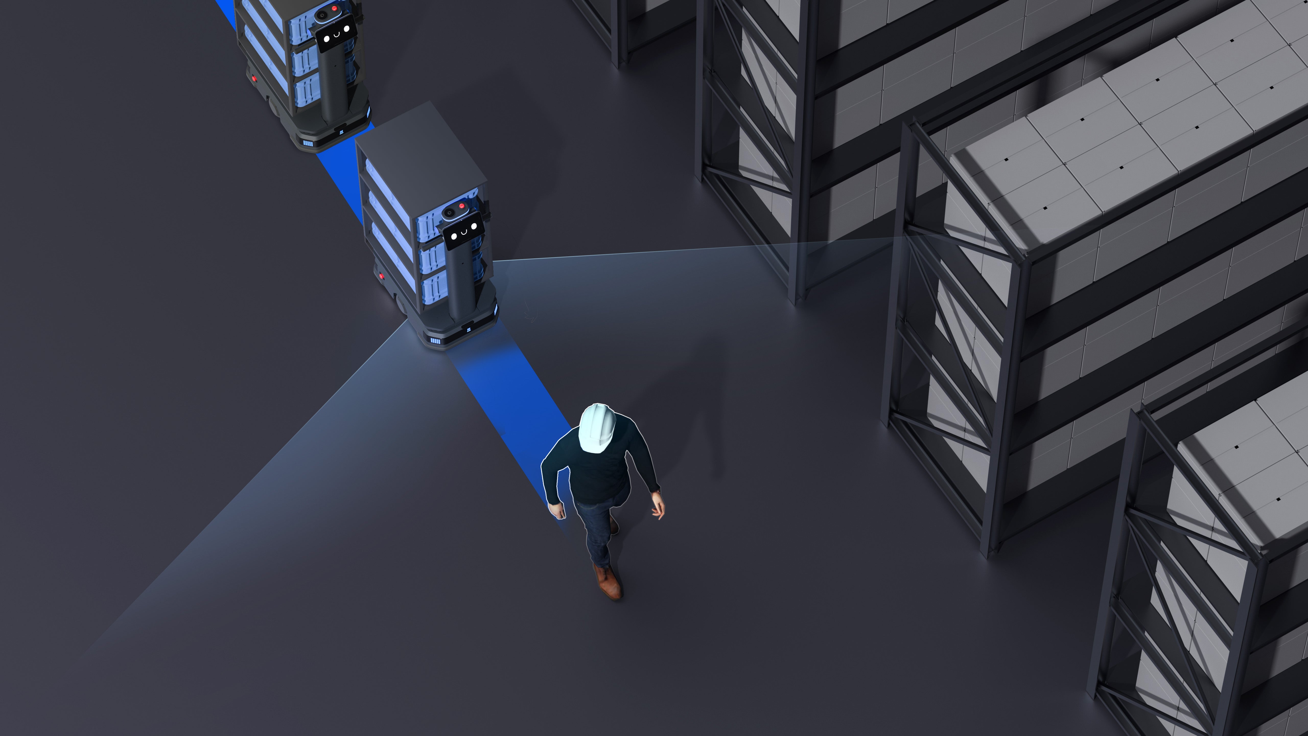 PUDU T300 Standard Industrial Delivery Robot