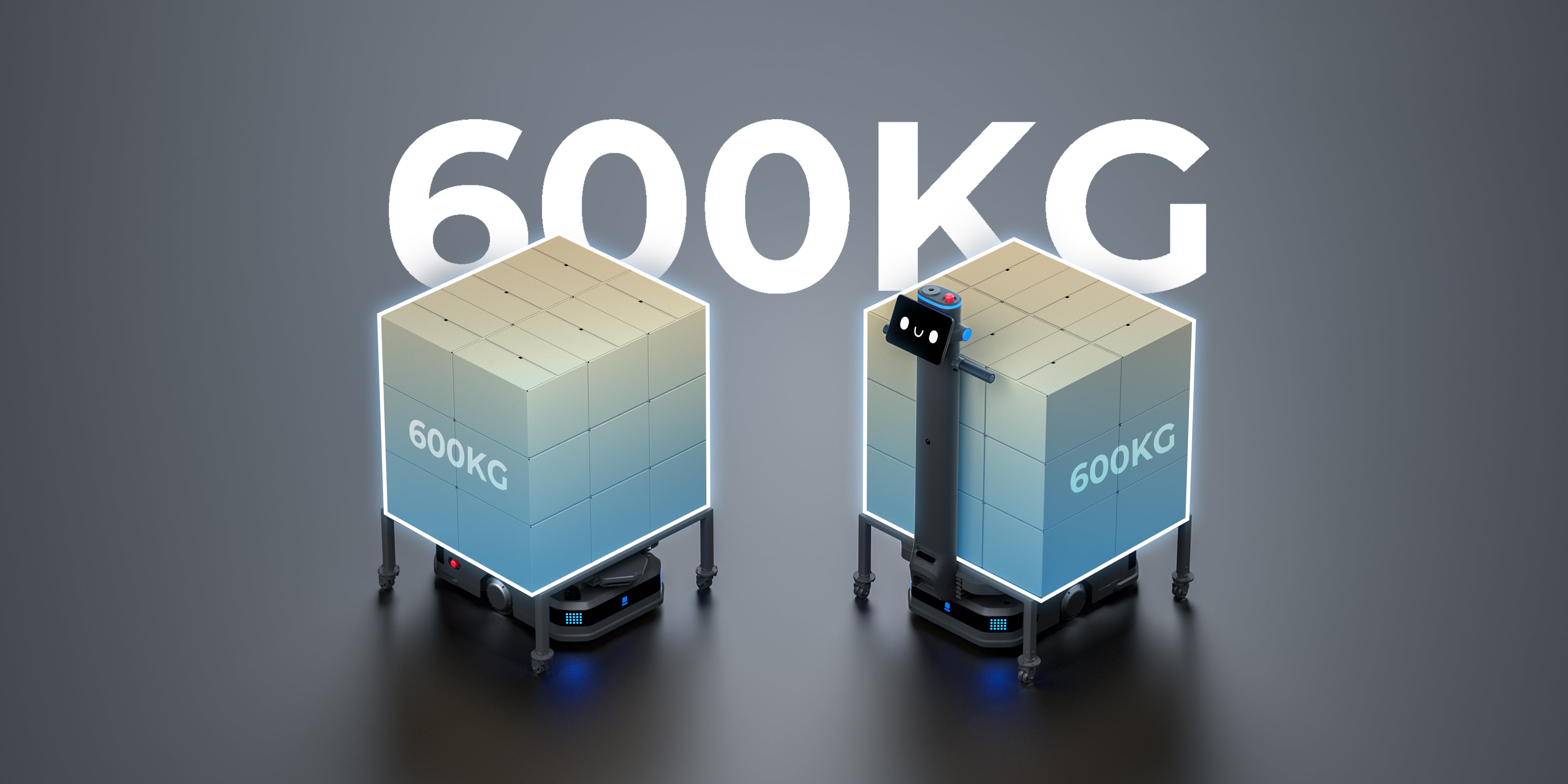 PUDU T600 Autonomous Delivery Robot - Heavy-Duty Industrial Service for Multi-Floor Operations