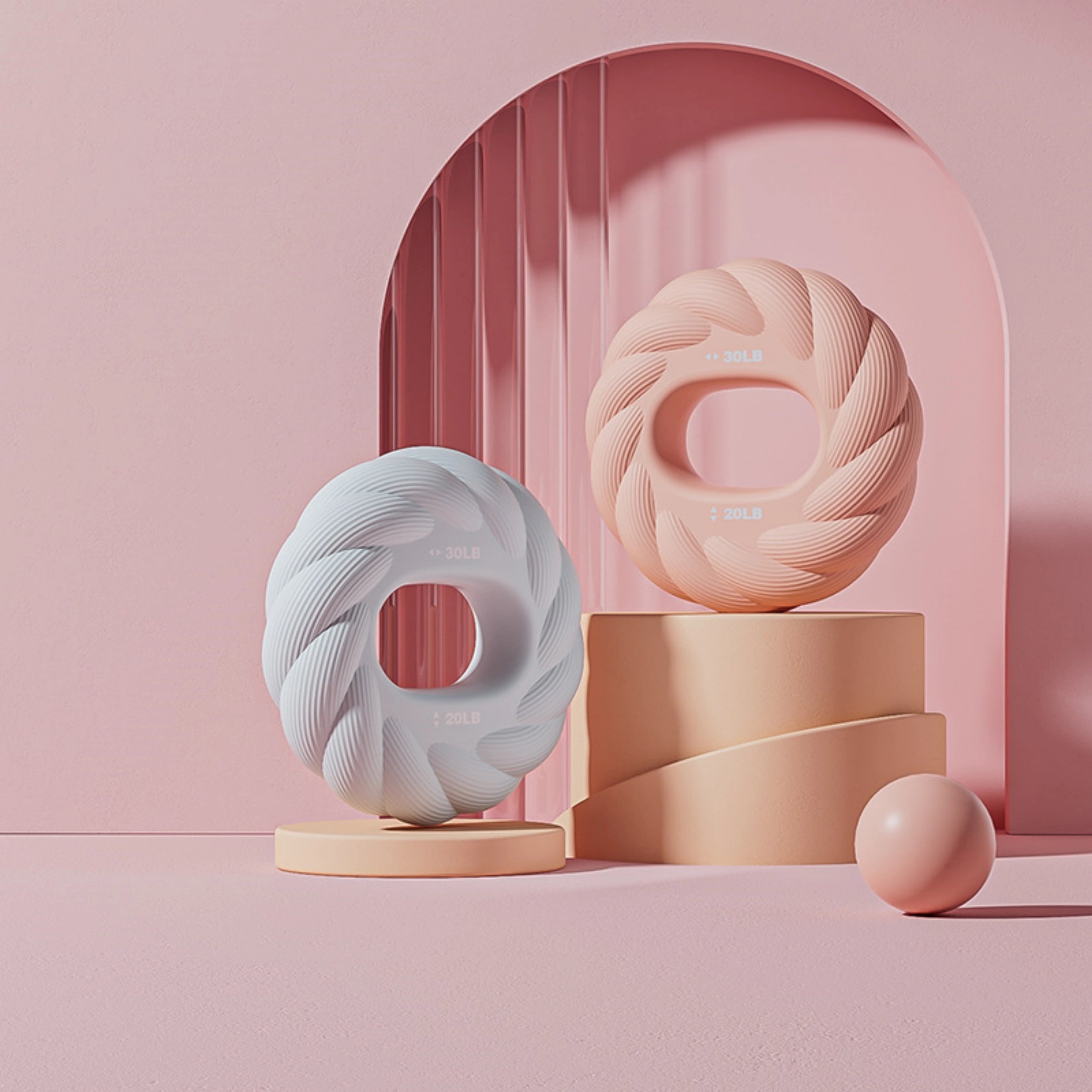 Q01 Time Circle Hand Grip Ring | Finger Strength Trainer | Portable Exercise Device