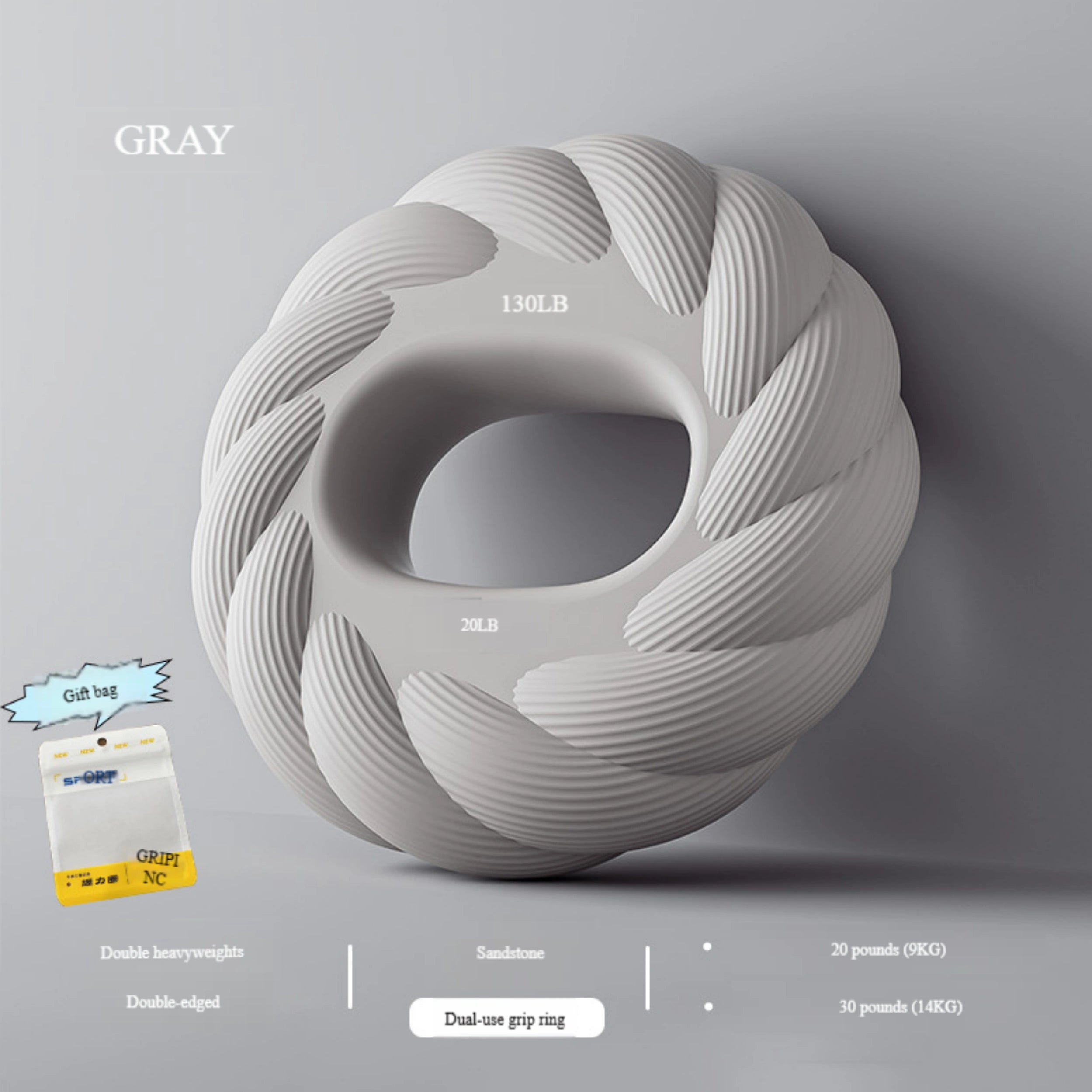 Q01 Time Circle Hand Grip Ring | Finger Strength Trainer | Portable Exercise Device