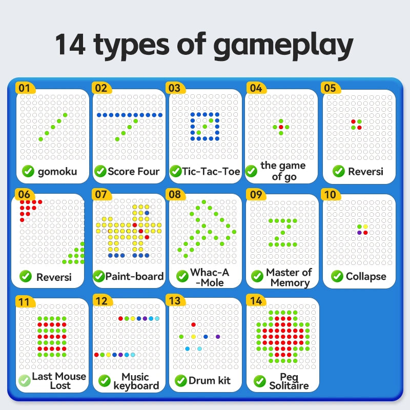 S327 AI Electronic Board Games - Smart Interactive Strategy Game Console