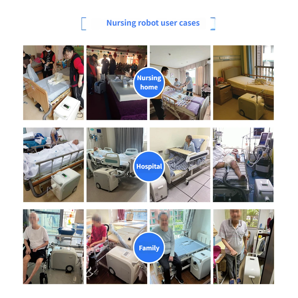 Smart Nursing Robot for Fecal & Urinary Incontinence – SJE T01G Elderly Care Toilet Assistant