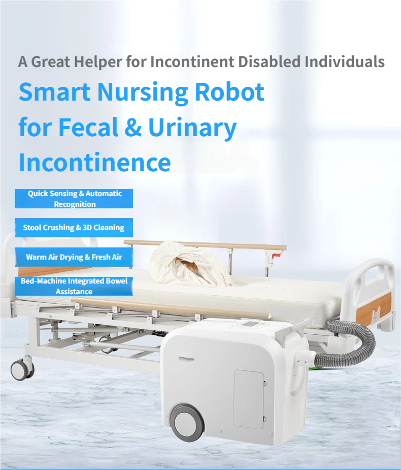 Smart Nursing Robot for Fecal & Urinary Incontinence – SJE T01G Elderly Care Toilet Assistant