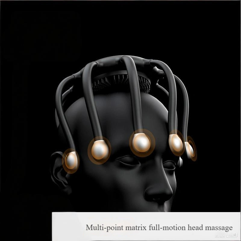 T13 Multi-Dimensional Head Massager | 3D Kneading Scalp Device | Waterproof Relaxation