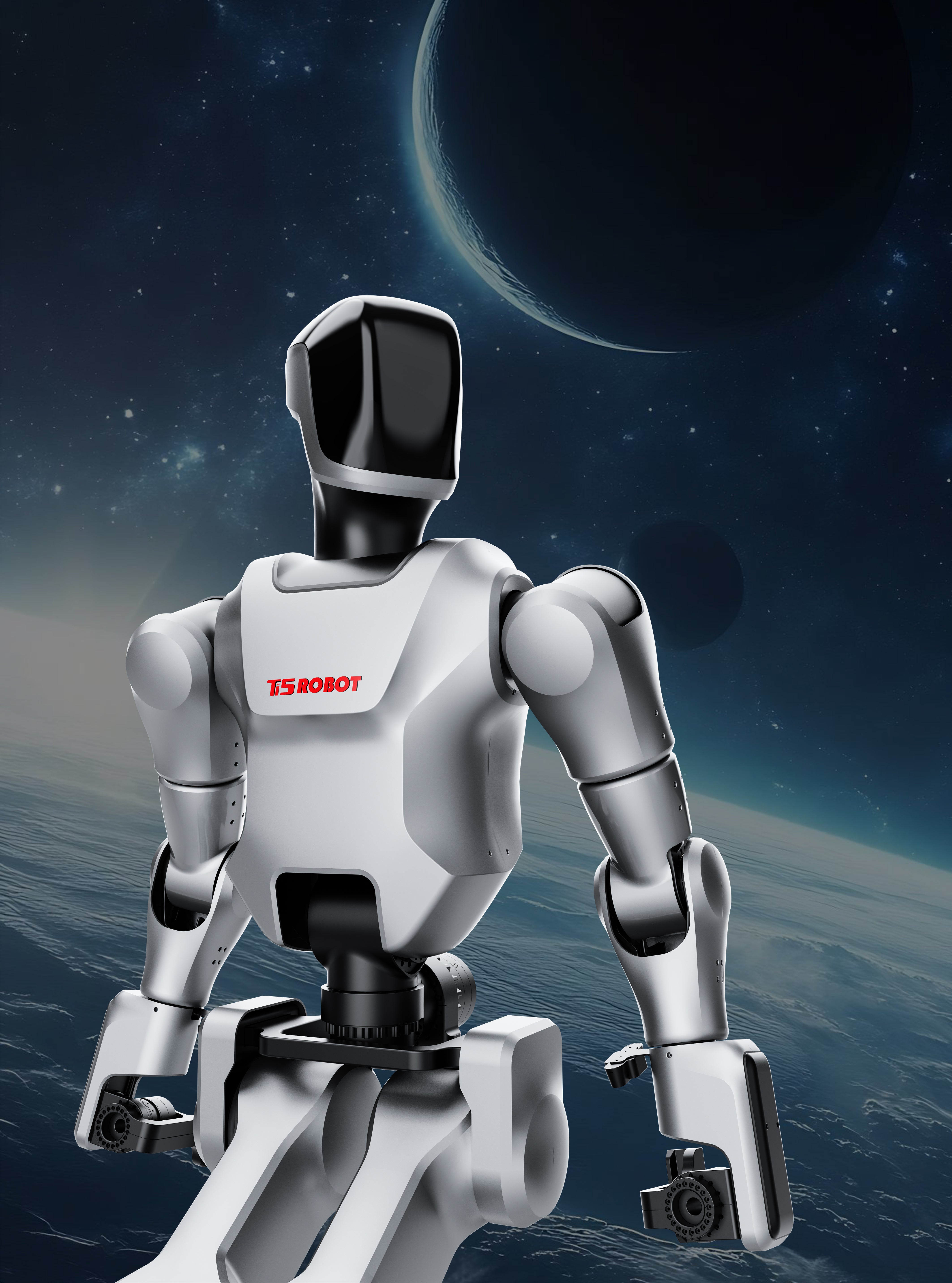 Ti5robot Humanoid AMR-300 Autonomous Mobile Robot Chassis - 48V Industrial AGV