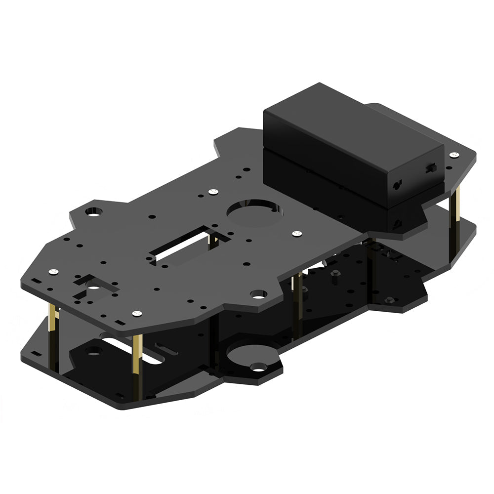 Tscinbuny WWX0001 Smart Robot Car Kit with 4WD Electronic Chassis – DIY Manufacturing Tool Kit with Battery Box for Arduino Projects