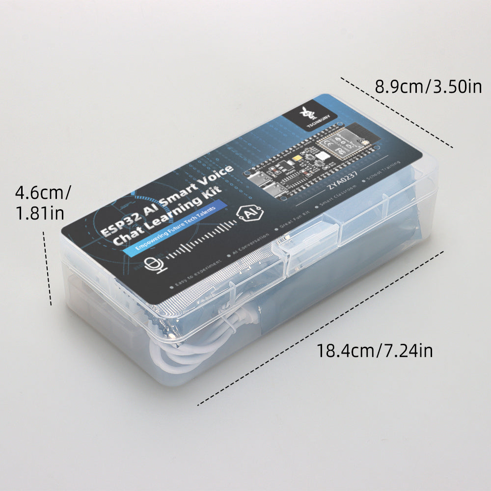 Tscinbuny ZYA0237 Starter Kit with ESP32-S3 Development Board – AI Intelligent Voice Chatbot Educational Kit for Programming & STEM Learning