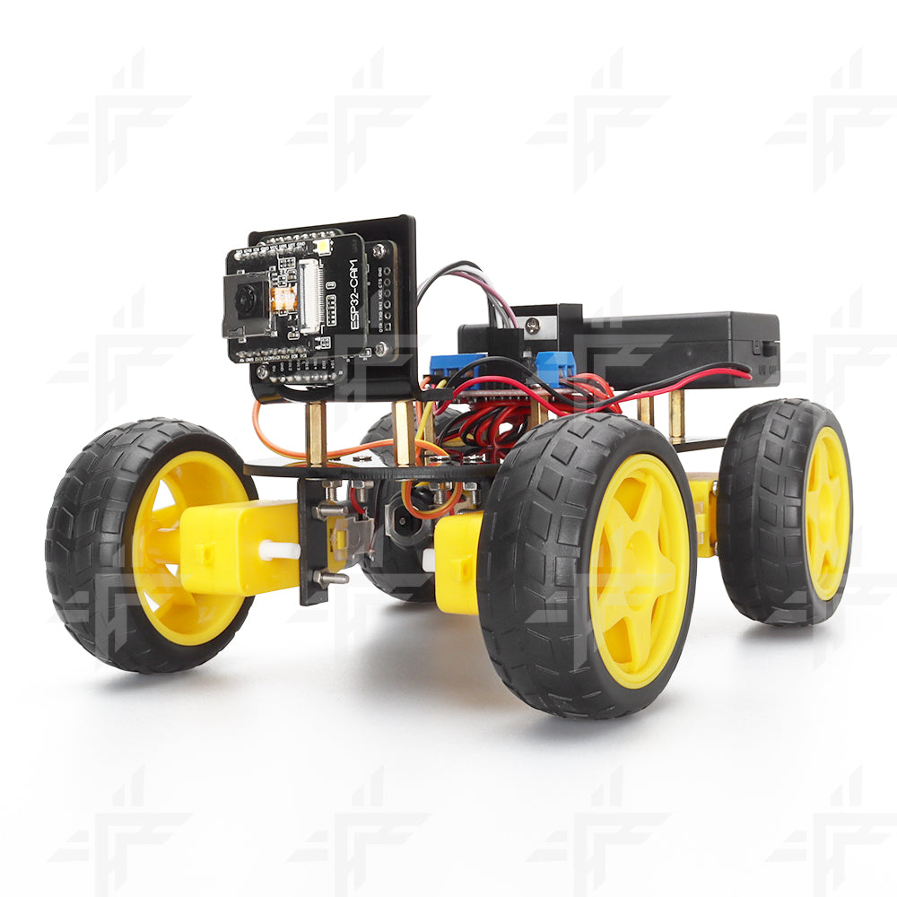 Tscinbuny ZYC0042 Smart Robot Car Kit, 4WD Programmable Robotics Kit with Line Tracing & Obstacle Avoidance for Arduino STEM Education