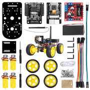 Tscinbuny ZYC0024 Smart Robot Car Kit with ESP32-CAM Module – DIY Programmable Educational Robotics Kit for Arduino Automation