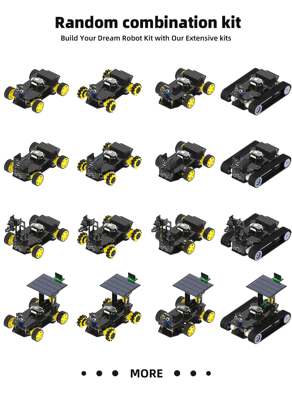 Tscinbuny WWX0001 Smart Robot Car Kit with 4WD Electronic Chassis – DIY Manufacturing Tool Kit with Battery Box for Arduino Projects