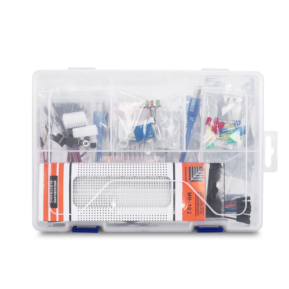 Tscinbuny ZYA0011 Starter Kit with 328 Development Board – Open-Source C++ IDE DIY Electronics Education Set for STEM Programming Projects