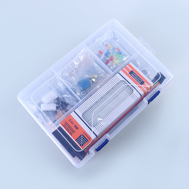 Tscinbuny ZYA0011 Starter Kit with 328 Development Board – Open-Source C++ IDE DIY Electronics Education Set for STEM Programming Projects