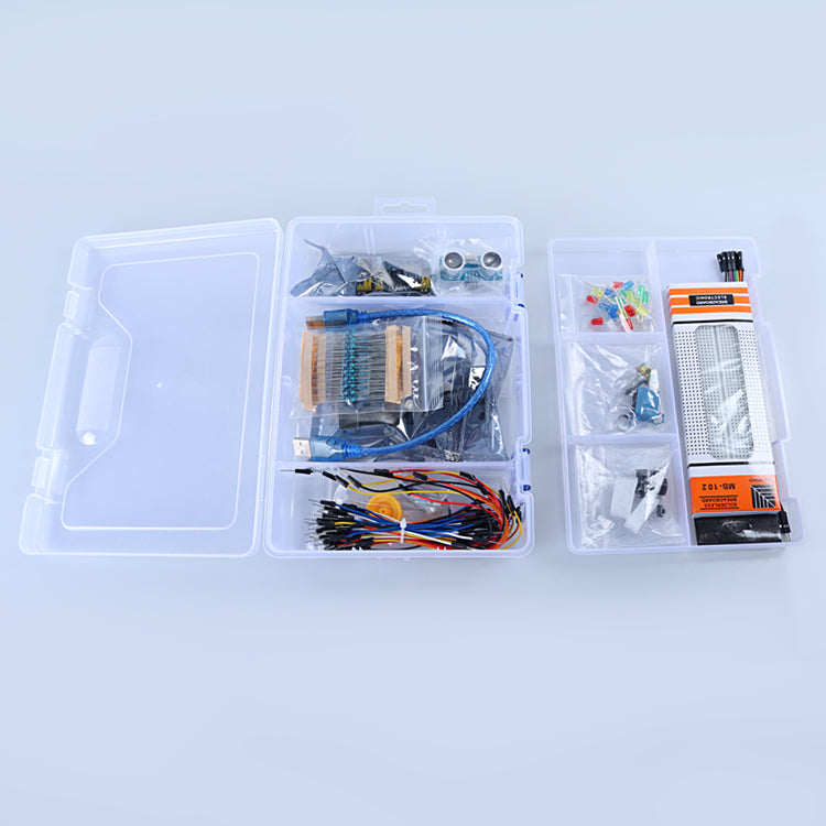 Tscinbuny ZYA0011 Starter Kit with 328 Development Board – Open-Source C++ IDE DIY Electronics Education Set for STEM Programming Projects