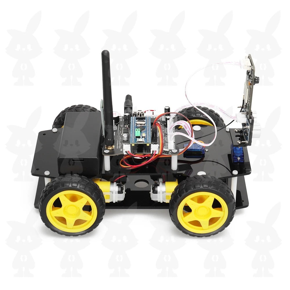 Tscinbuny ZYC0109 Smart Robot Car Kit with ESP32-CAM Module – DIY Programmable STEM Educational Robotics Starter Kit for Arduino Projects