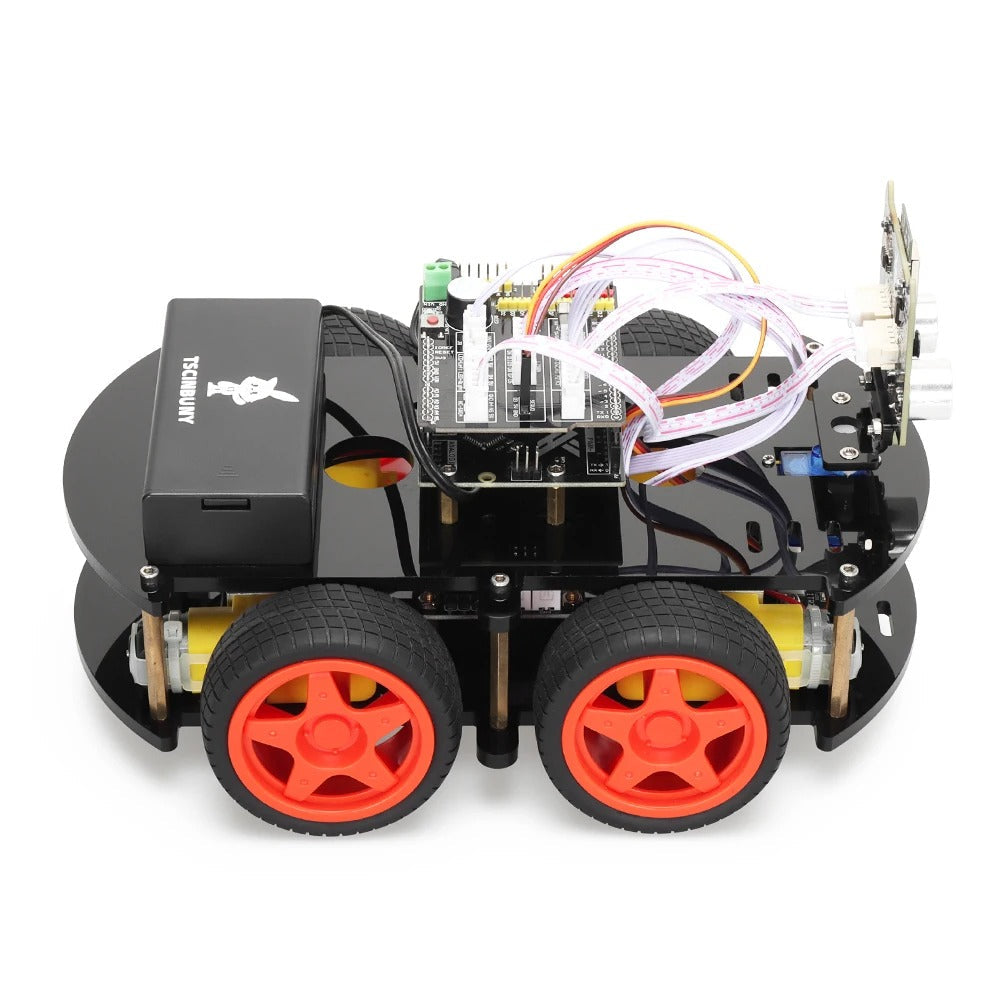 Tscinbuny ZYC0118 Smart Robot Car Kit with ESP32-CAM Development Board – Programmable Electronic Robotics Kit for Arduino Education & Maker Projects